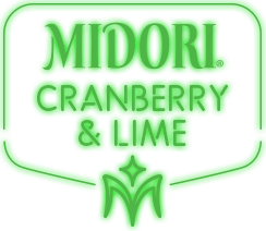 MIDORI<sup>®</sup><br>Cranberry &amp; Lime
